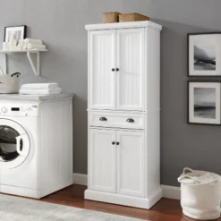 Shoreline Pantry White - Crosley -Crosley GUEST d6a79bcf 526e 4bd7 82e0 27937c3c1069