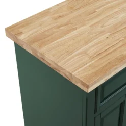 Madison Kitchen Island/Cart Emerald Green - Crosley -Crosley GUEST dbb06f63 46a6 4a4f a14d e6d4bbacc548