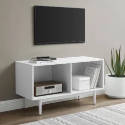 Medium Liam Record Storage Console Cabinet - Crosley -Crosley GUEST de459095 fc6c 4593 beb6 086166a422f3