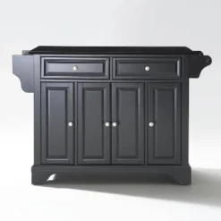 Lafayette Granite Top Full Size Kitchen Island/Cart - Crosley -Crosley GUEST df9a2d85 728b 4ee8 9696 578f360b98ee