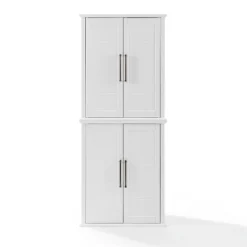 Bartlett Tall Storage Pantry With 2 Stackable Pantries White - Crosley -Crosley GUEST e0ce8f35 fc02 45ed a66c 9a78220e147f