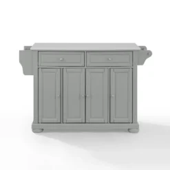 Alexandria Granite Top Kitchen Island/Cart Gray - Crosley -Crosley GUEST e2487e6c 71ed 44e3 be7a 7e3526a7d1d7