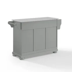 Alexandria Granite Top Kitchen Island/Cart Gray - Crosley -Crosley GUEST e81562b3 1d08 42fc ae21 ed4373e9f23c