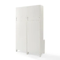 2pc Fremont Entryway Kit Two Towers White - Crosley -Crosley GUEST eaf53dde 3de6 47ae 9305 c8be1d259c99