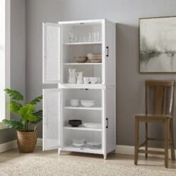 Milo Tall Storage Pantry White - Crosley -Crosley GUEST ec76a3de 80c9 44a7 a95b c7f1960fa218