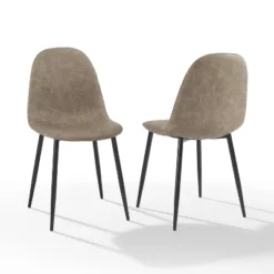 Set Of 2 Weston Dining Chairs - Crosley -Crosley GUEST ed601f30 6d29 45e5 9031 57903bdac717