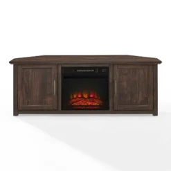 Camden Corner TV Stand For TVs Up To 60" With Fireplace - Crosley -Crosley GUEST ee2a8e43 5980 46f1 8f30 137b820856c7