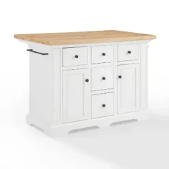 Julia Wood Top Kitchen Island - Crosley -Crosley GUEST eff4011f 6bb8 4ae8 b07f f0c69a6544db