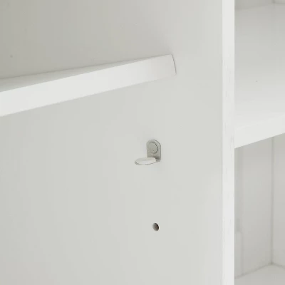 Clifton Kitchen Island Distressed White/Brown - Crosley 13 Clifton Kitchen Island Distressed White/Brown - Crosley - Image 13