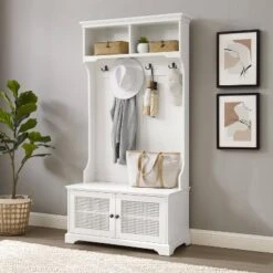 Sarah Hall Tree White - Crosley