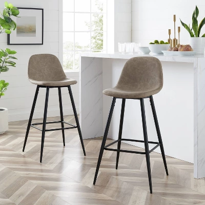 Set Of 2 Weston Barstools - Crosley 2 Set Of 2 Weston Barstools - Crosley - Image 2