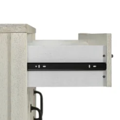 Roots Sideboard Whitewash - Crosley -Crosley GUEST f58b5511 f921 4f73 885a 46ca785157c0