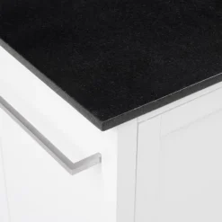 Soren Granite Top Kitchen Island/Cart Black/White - Crosley 28 Soren Granite Top Kitchen Island/Cart Black/White - Crosley -Crosley GUEST f8d2caeb 27d1 44c9 9f92 d535fbb8e7b4
