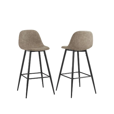 Set Of 2 Weston Barstools - Crosley 3 Set Of 2 Weston Barstools - Crosley - Image 3
