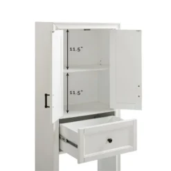 Tara Space Saver Cabinet Over The Toilet Etagere White - Crosley -Crosley GUEST fde3531f 1de8 4bcc a8f0 481376e14ad5